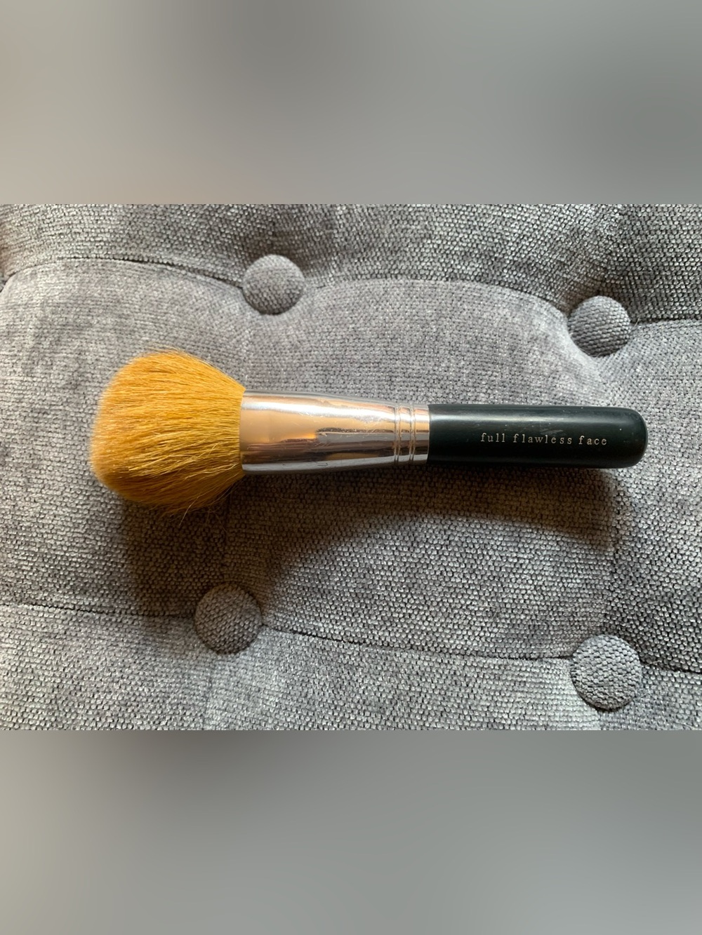 Bare Escentuals Full Flawless Face Powder Brush - Black Handle, Tan Bristles